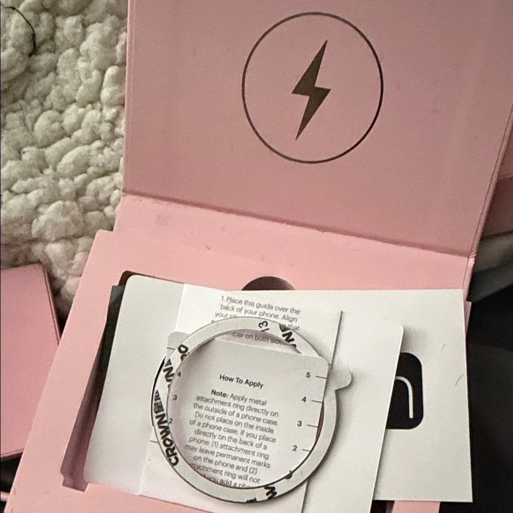 Pink Clutch Portable Charger